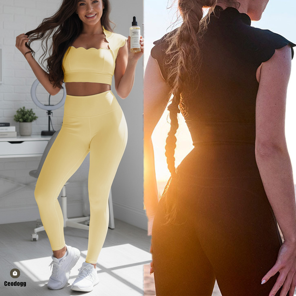 Top Deportivo Ondulado para Mu - Crop Top Crochet reseña y precio