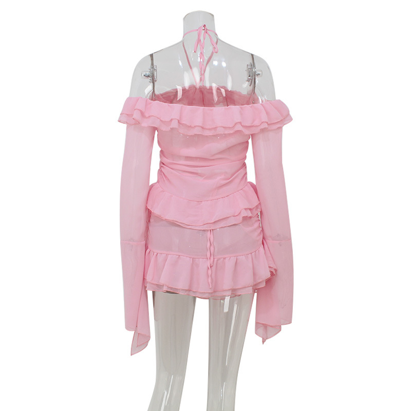 Conjunto de 2 piezas con volan - Blouse Off Shoulder reseña y precio