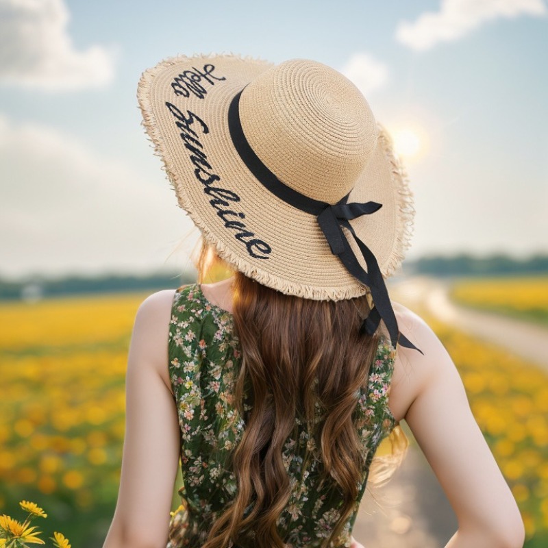 1 sombrero de playa flexible d - Hat Floppy Wide reseña y precio